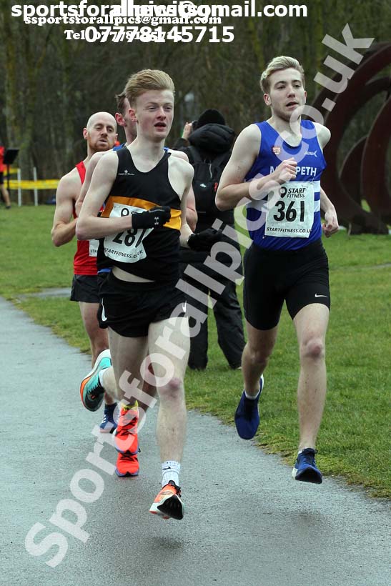 Senior mens NECAA Road Relays Champs., Hetton Lyons Oark, Hetton-le-Hole. Photo: David T. Hewitson/Sports for All Pics